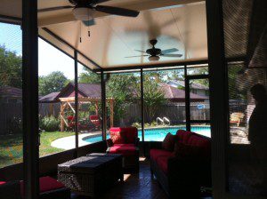 Screened In Patio Porch in Tomball