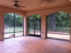Screen Room in Houston Texas by Lone Star Patio Builders