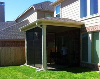 Screened in Porches with Patio Cover in Magnolia