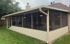 screening in a patio cover waller tx